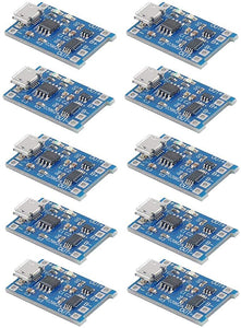 10pcs TP4056 Charging Module with Battery Protection